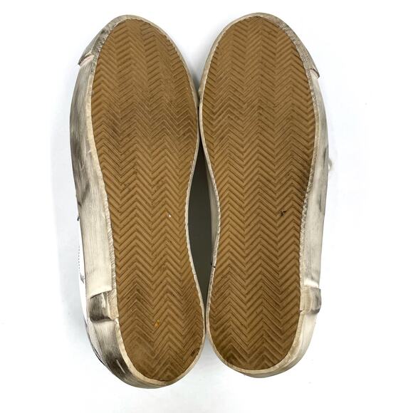 Oliver Cabell Demi Sneakers White Leather Low Top Distressed Sz 36 / 6 US Women - Picture 7 of 10